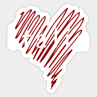 I love Italy, Italy heart Sticker
